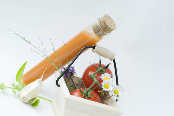 gaspacho espagnol de tomates
 - Photo, image