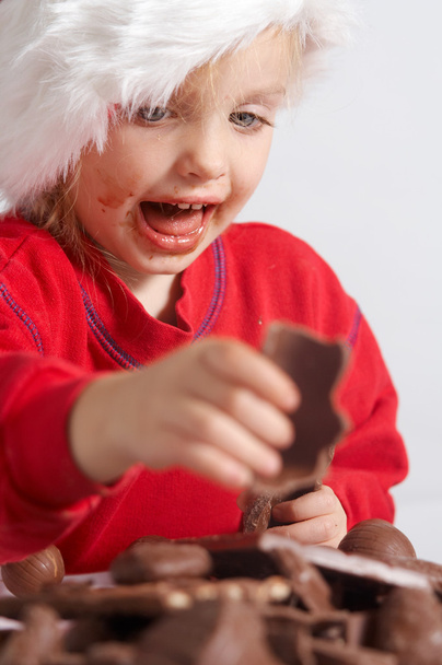 Маленькі шоколадні Санта
 - Фото, зображення