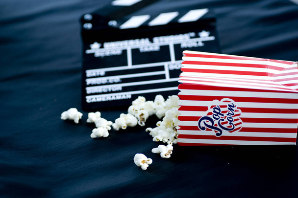 popcorn movie snack - Photo, Image
