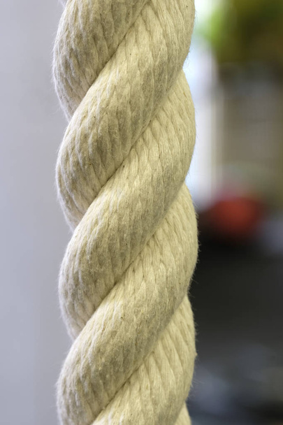 climb rope close up - Foto, Imagen