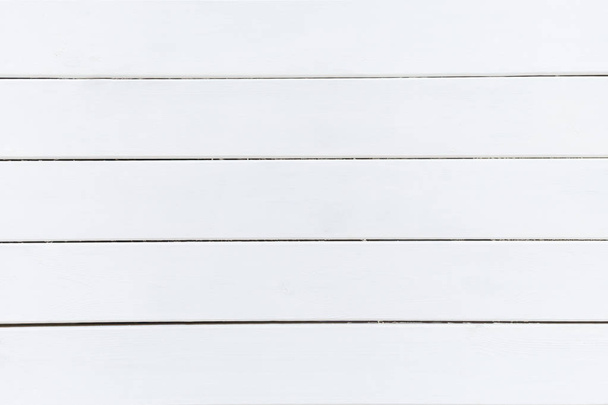 White wooden wall texture - Foto, Imagem