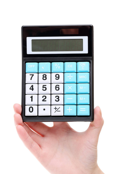 Hand holding calculator - Photo, Image