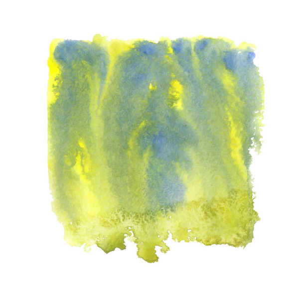 Abstract watercolor brush strokes painted background. - Wektor, obraz