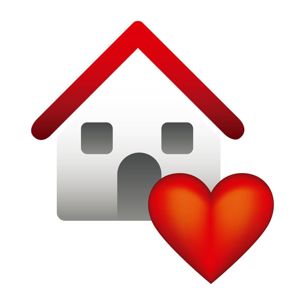 comprar casa para el icono de la familia
 - Vector, imagen