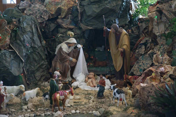 Nativity scene, Capernaum - Photo, Image