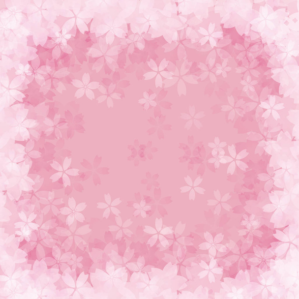 Cherry blossom background image - Vector, Image