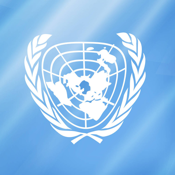 ilustração do fundo do Dia das Nações Unidas
 - Vetor, Imagem