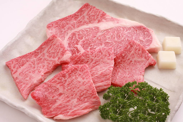 Wagyu, Kobe beef, Japanese marbled beef - Photo, Image