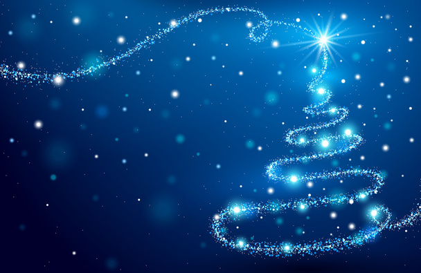 The Magic Christmas Tree - Vecteur, image