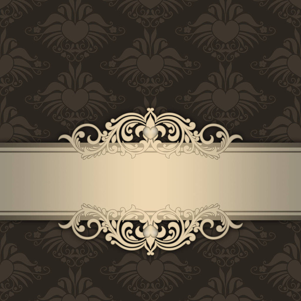 Decorative background with elegant patterns. - Photo, Image