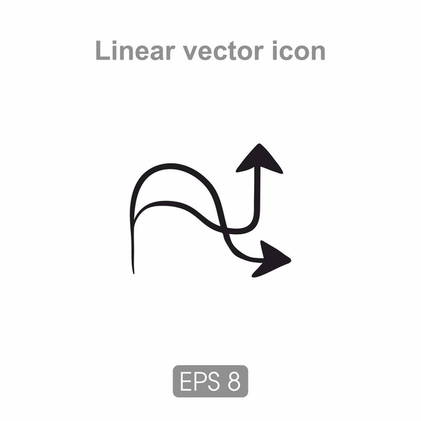 Indicators in the form of arrows - Vector, Image