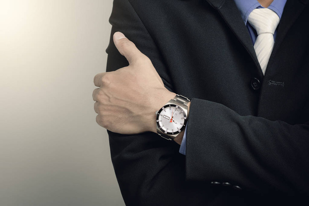 luxury men wristwatch - Fotoğraf, Görsel