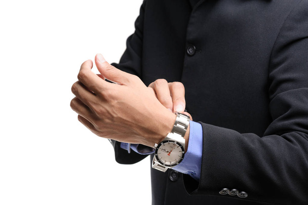 luxury men wristwatch - Foto, imagen