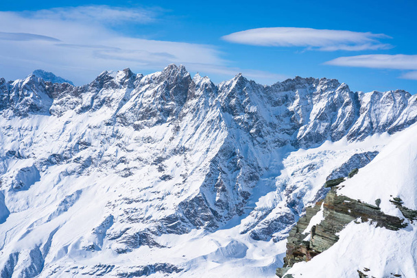Italian Alps in the winter - Fotoğraf, Görsel