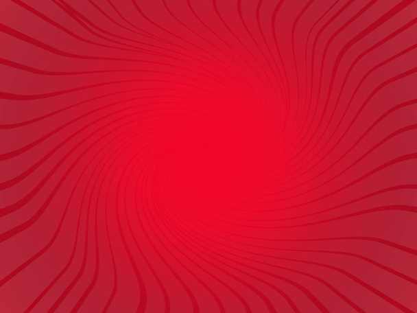 赤い波がカラフル背景のイラスト - 写真・画像
