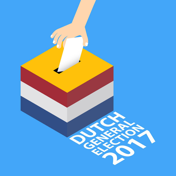 Hollanda genel seçimleri 2017 - Vektör, Görsel