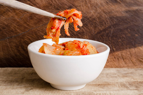 Λάχανο Kimchi (κορεατικά τροφίμων) - Φωτογραφία, εικόνα