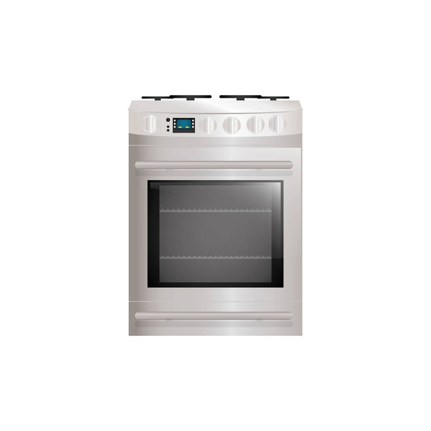 Cocina estufa electrodomésticos
 - Vector, Imagen