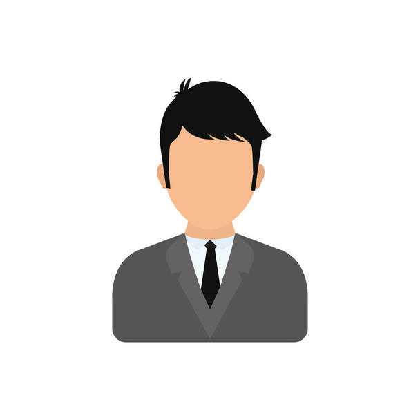 Businessman executive profile - Вектор, зображення