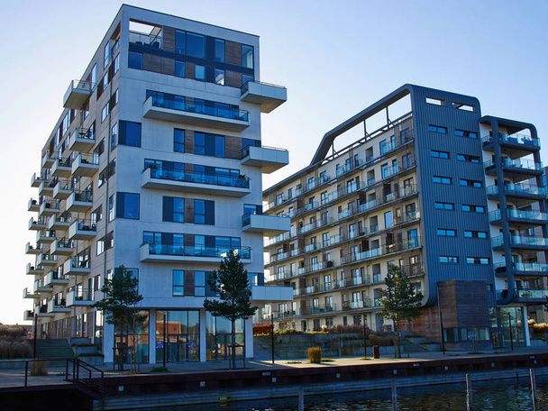 Modern design luxurious  apartments condominium - Φωτογραφία, εικόνα