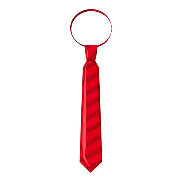 Tie icon, cartoon style - Vector, Imagen