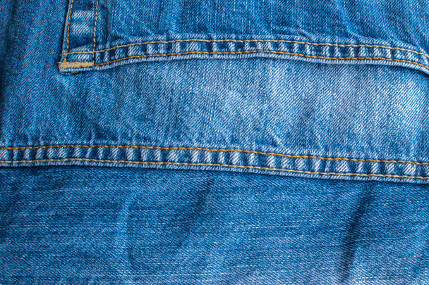Blue Jeans és textúra öltés - Fotó, kép
