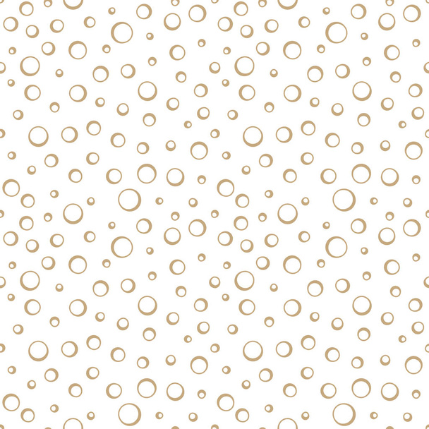 αφηρημένο γεωμετρικό μοτίβο φυσαλίδων διάνυσμα χρυσό deco - Διάνυσμα, εικόνα