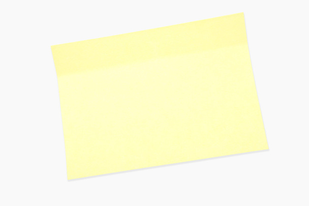 yellow sticker - Foto, Imagem