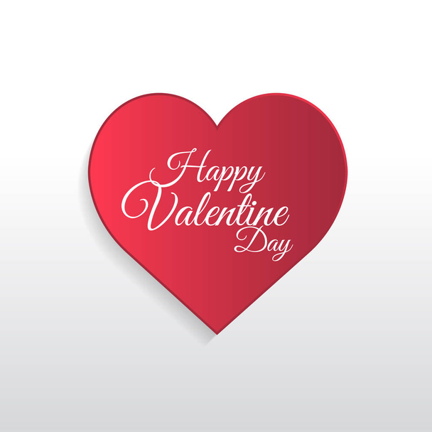 happy Valentine's day card - Vektor, kép