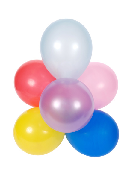 Ballons isolés sur fond blanc - Photo, image