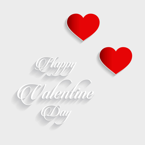 happy Valentine's day card - Vector, imagen