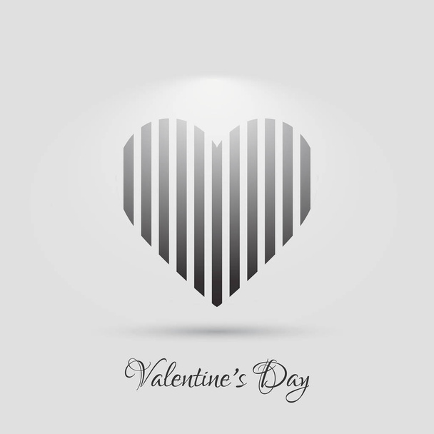 happy Valentine's day card - Vector, Image