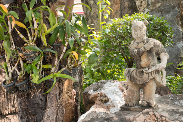 japanese statues Child, Thailand - Photo, Image