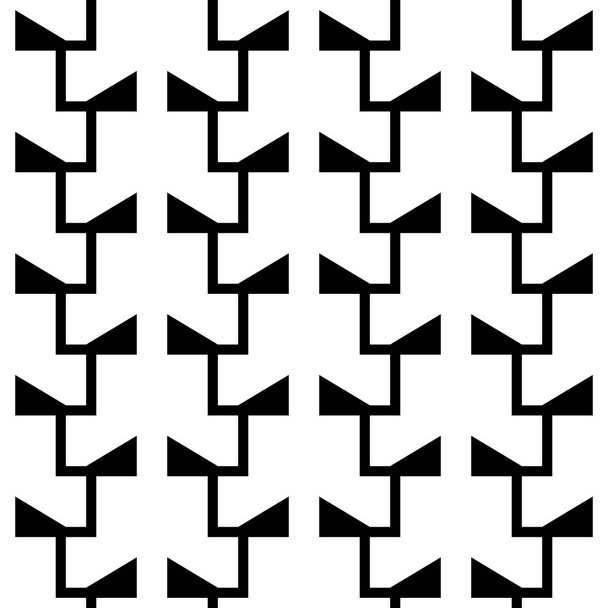 Seamless Grid Pattern - Vector, afbeelding