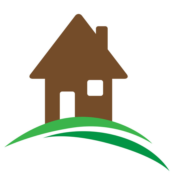 Icono de casa simple
 - Vector, Imagen