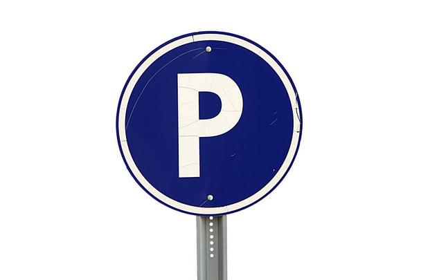 La señal de estacionamiento
 - Foto, imagen