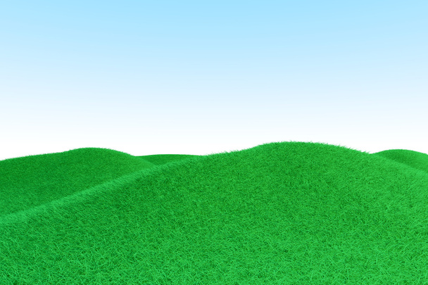 zelené kopce - Fotografie, Obrázek