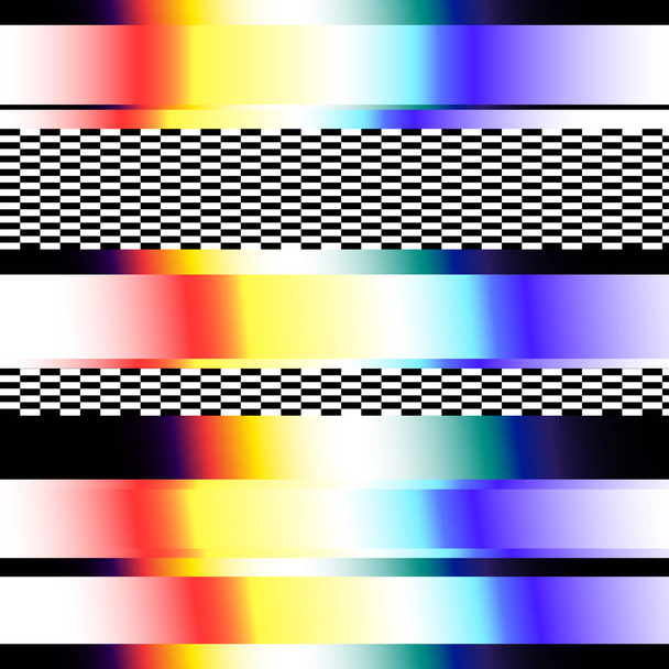 blok, universe, lawaai, crash, kleur, regenboog - Vector, afbeelding