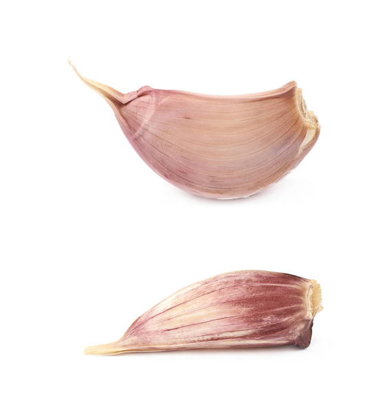 Single garlic clove isolated - Фото, зображення