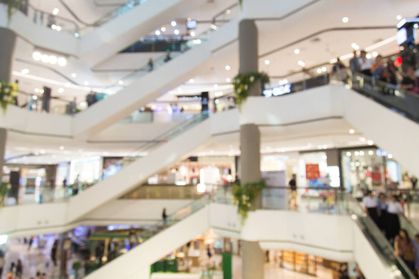 Abstrato blur shopping center e loja interior para fundo
. - Foto, Imagem