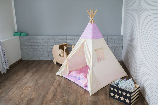 Playroom with Teepee - Foto, Imagen