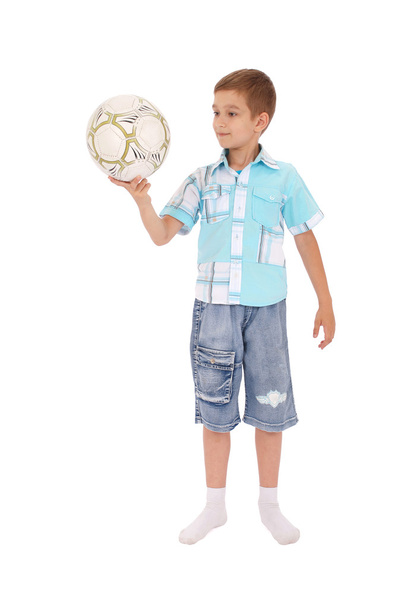 Young football player - Foto, Imagen