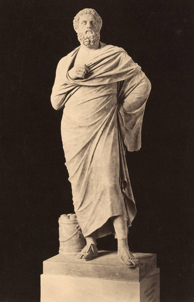 Vintage fotó Olaszország szobor a Múzeum 1890 - Fotó, kép