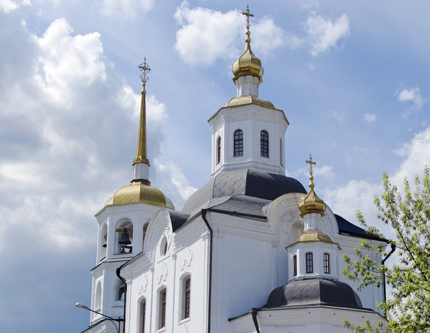 Michael-Archangelical Harlampievsky templomot s kőbe Irkutszk - Fotó, kép