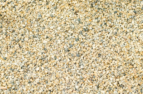 Small brown gravel stone background - Foto, afbeelding