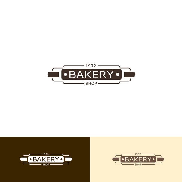 logo design templates graphics for bakery shop emblems - Wektor, obraz