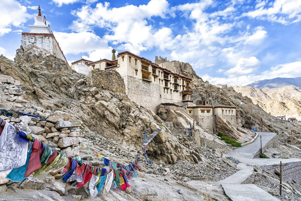 The Shey Palace complex in Ladakh region, India. - Foto, imagen