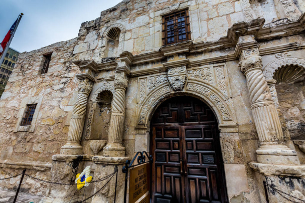 Alamo w San Antonio, Texas. - Zdjęcie, obraz