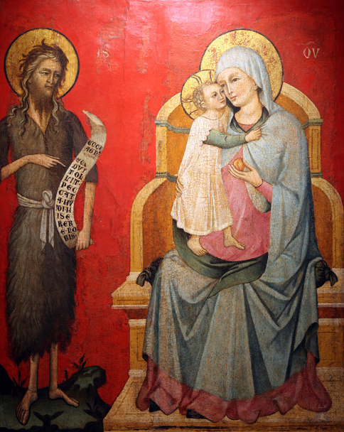 Madonna s dítětem a svatého Jana Křtitele - Fotografie, Obrázek