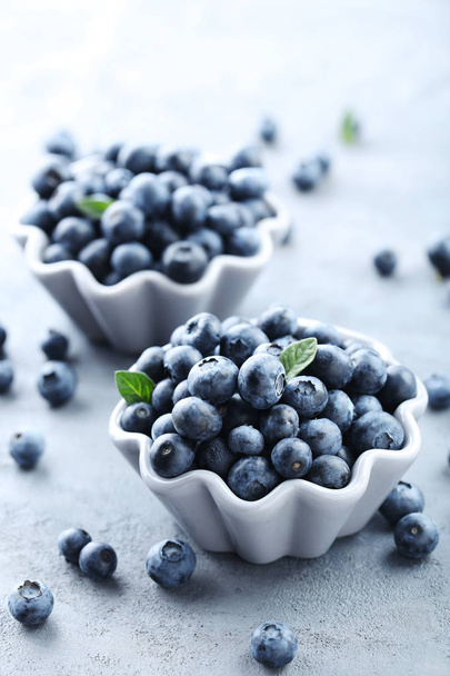Ripe and tasty blueberries - Fotoğraf, Görsel